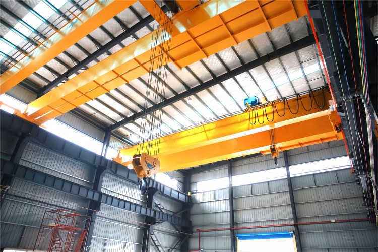 European double beam bridge crane