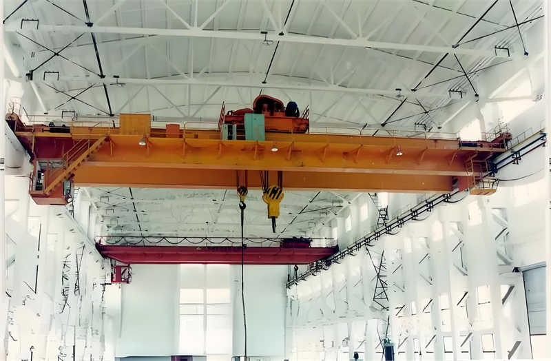 Single beam bridge crane