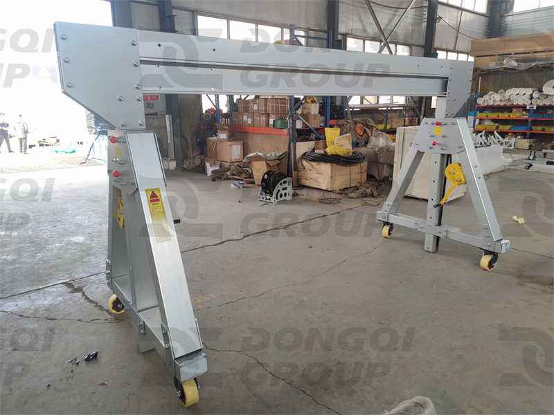 5 ton aluminum alloy portable gantry crane