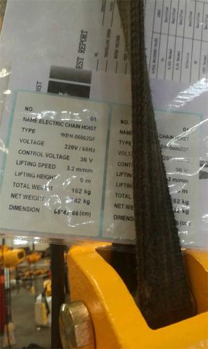 Detailed-parameters-of-5-tons-electric-chain-hoist