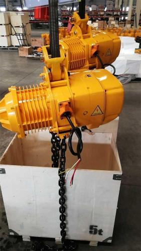 5t-electric chain hoist-side